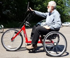 red hand trike