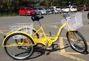 yellow trike